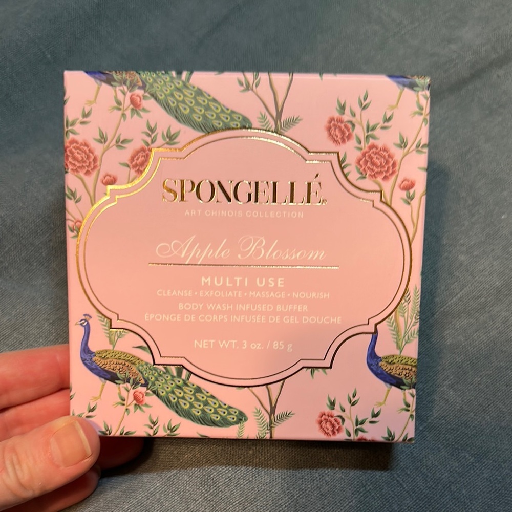 Spongellé Apple Blossom Multi-Use Body Wash Infused Buffer